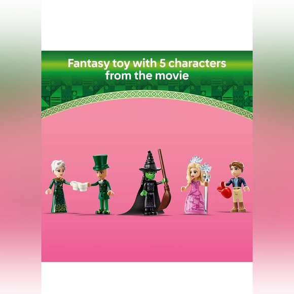 🌀LEGO WICKED WELCOME TO EMERALD CITY COLLECTABLE TOY 2024 -  NEW IN BOX - Picture 7 of 10